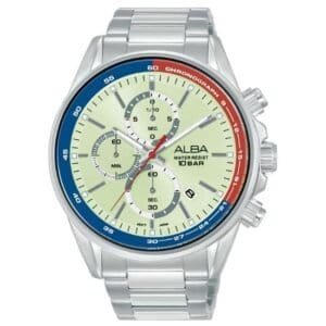 Alba Stainless Steel Lime Men Watch AM3A53X1