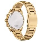 citizen stainless steel rose gold men watch an8233-51e