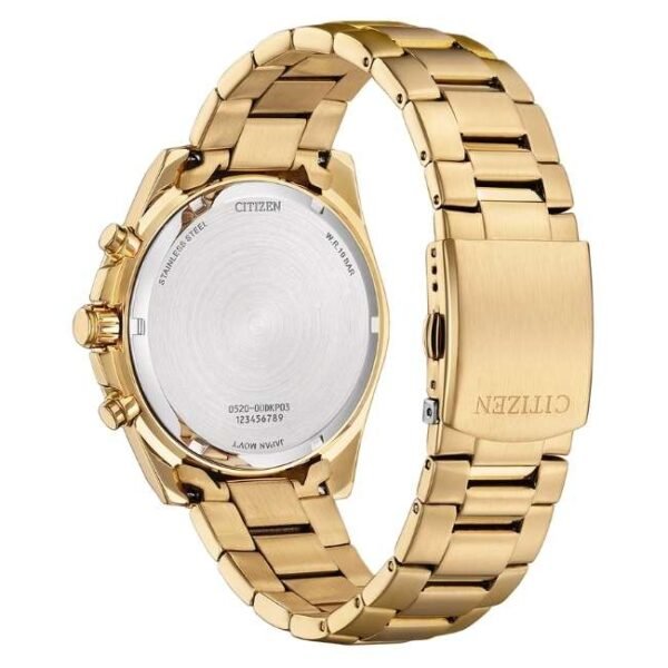 citizen stainless steel rose gold men watch an8233-51e