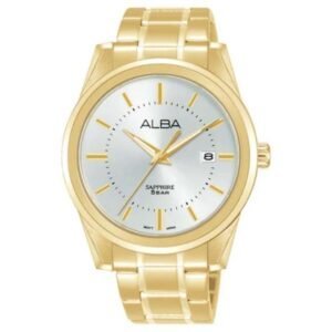 Alba Stainless Steel Silver Men Watch AS9V18X1