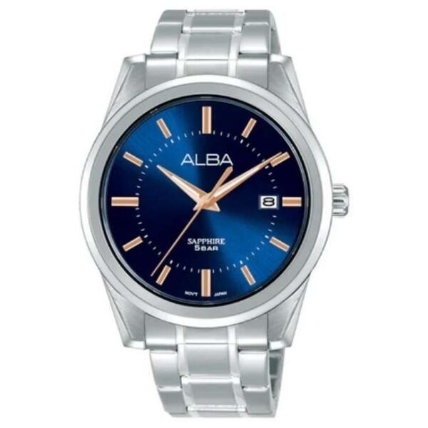 Alba Stainless Steel Blue Men Watch AS9V23X1