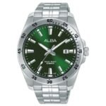 Alba Stainless Steel Green Men Watch AS9V43X1