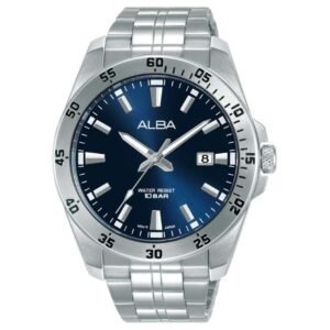 Alba Stainless Steel Blue Men Watch AS9V45X1