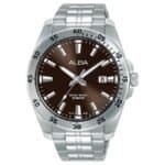 Alba Stainless Steel Brown Men's Watch AS9V49X1