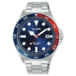 Alba Stainless Steel Blue Men Watch AS9V53X1