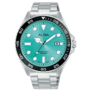 Alba Stainless Steel Turquoise Men's Watch AS9V61X1