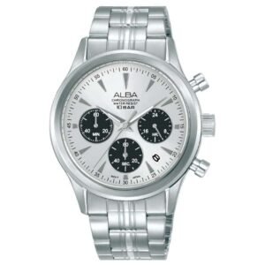 Alba Stainless Steel White Men Watch AT3K55X1