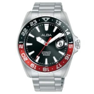 Alba Stainless Steel Black Men Watch AU4073X1