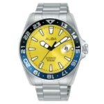 Alba Stainless Steel Yellow Men Watch AU4075X1