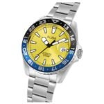 Alba Stainless Steel Yellow Men Watch AU4075X1