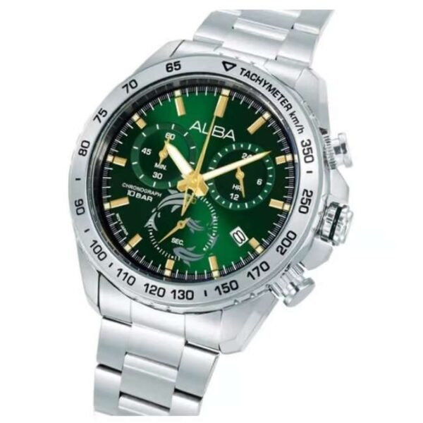 Alba Stainless Steel Green Men Watch AX7013X1