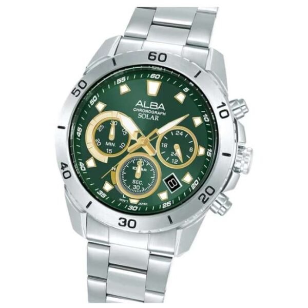 Alba Stainless Steel Green Men Watch AZ5011X1