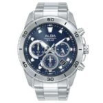 Alba Stainless Steel Blue Men Watch AZ5013X1