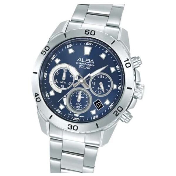 Alba Stainless Steel Blue Men Watch AZ5013X1