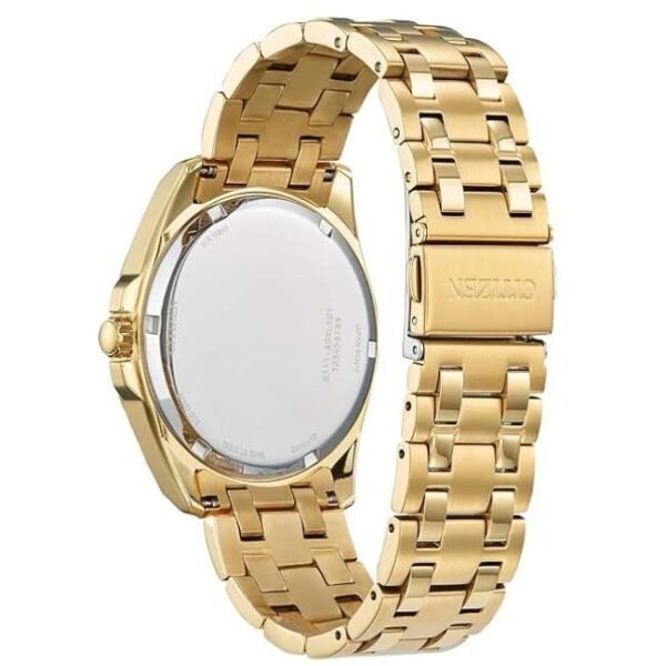 citizen stainless steel gold men watch bm7532-54l