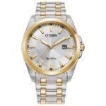 citizen stainless steel silver men watch bm7534-59a