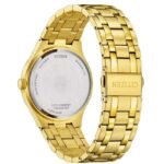 citizen stainless steel golden men watch bm7652-52p
