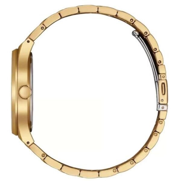 citizen stainless steel gold men watch bm7653-50q