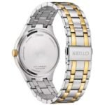 citizen stainless steel two tone men watch bm7656-51l