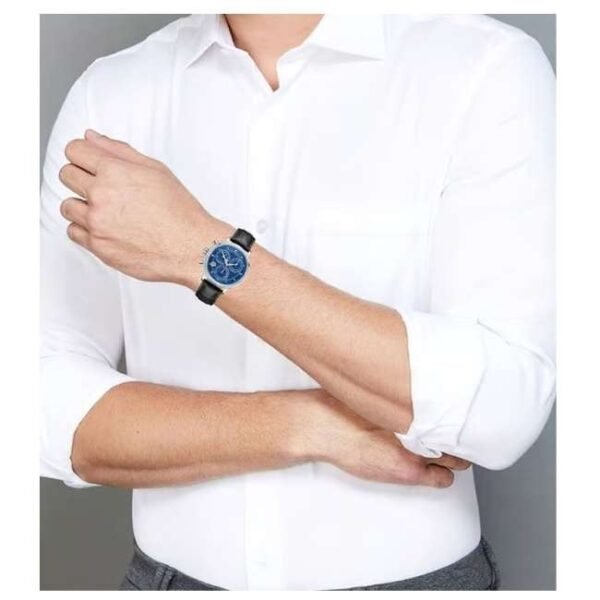 cerruti leather black men men watch ceciwgc0073303