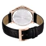cerruti leather black men men watch ceciwgc0084604