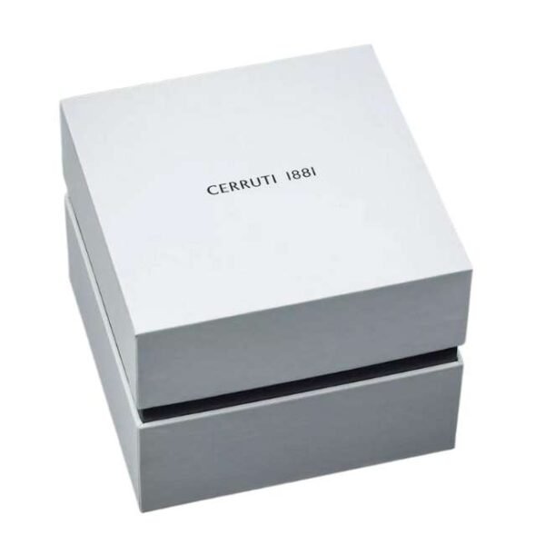 cerruti leather black men men watch ceciwgc0084604