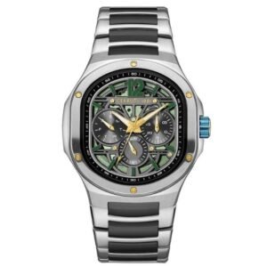 cerruti stainless steel bi-colour men men watch ceciwgk0072303