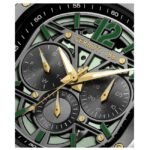 cerruti stainless steel bi-colour men men watch ceciwgk0072303