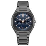 cerruti stainless steel gunmetal men men watch ceciwgk0073501