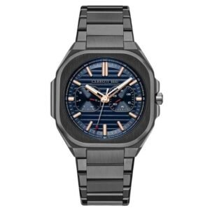 cerruti stainless steel gunmetal men men watch ceciwgk0073501