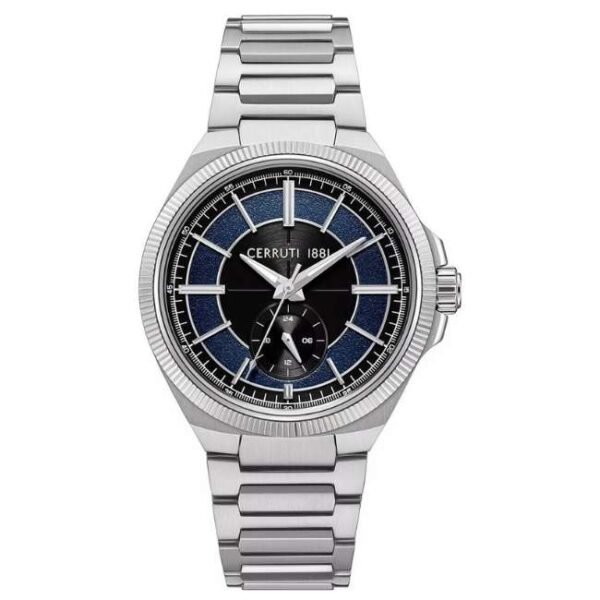 cerruti stainless steel silver men men watch ceciwgk0084401