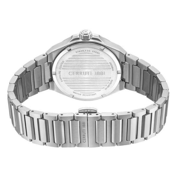 cerruti stainless steel silver men men watch ceciwgk0084401