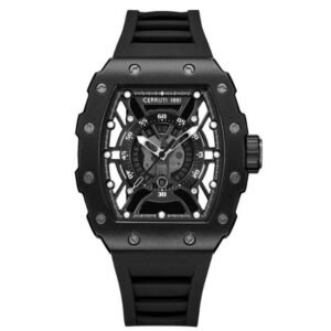 cerruti stainless steel black men men watch ceciwgn0057701