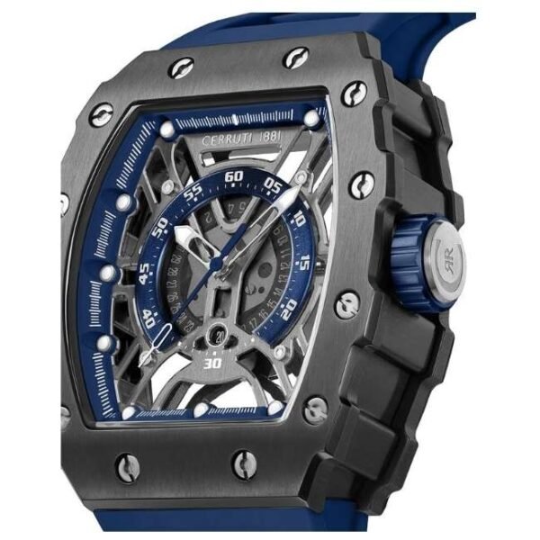 cerruti silicon navy men men watch ceciwgn0057702
