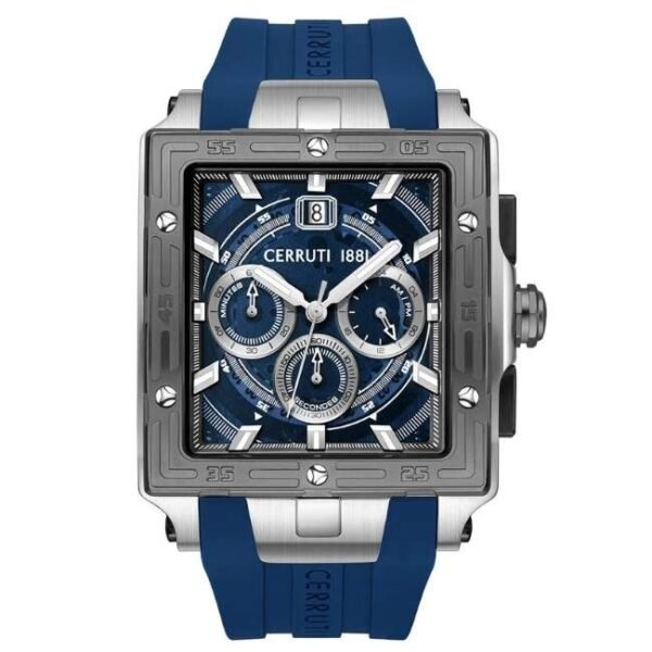 cerruti silicon blue men men watch ceciwgo0072402