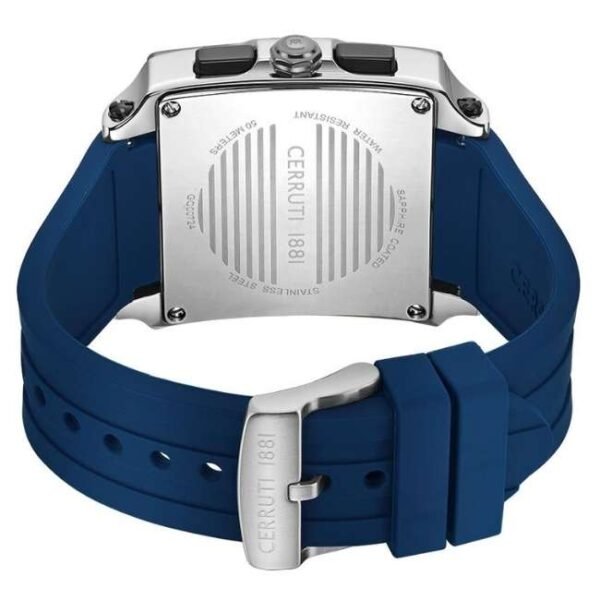 cerruti silicon blue men men watch ceciwgo0072402