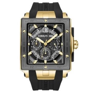 cerruti silicon black men men watch ceciwgo0072404
