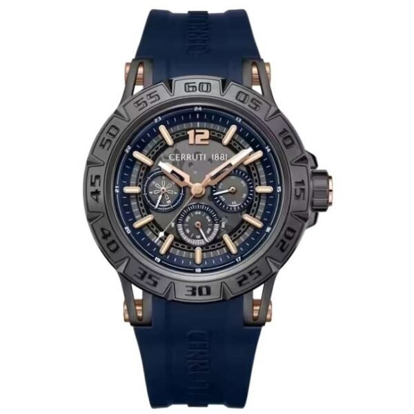 cerruti silicon blue men men watch ceciwgq0050303