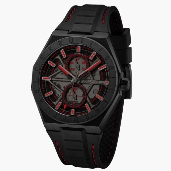 cerruti silicon black men men watch ceciwgq0051206
