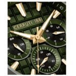 cerruti silicon green men men watch ceciwgq0073403