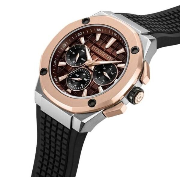 cerruti silicon black men men watch ceciwgq0073404