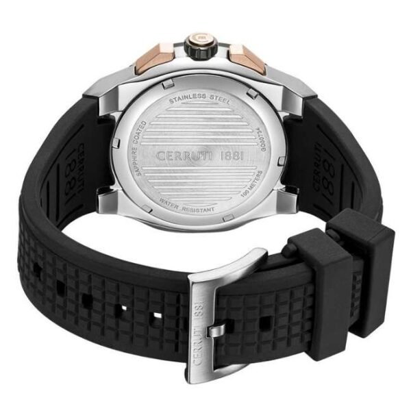 cerruti silicon black men men watch ceciwgq0073404