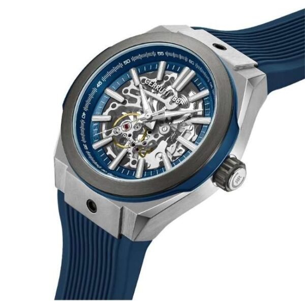 cerruti silicon blue men men watch ceciwgr0073601