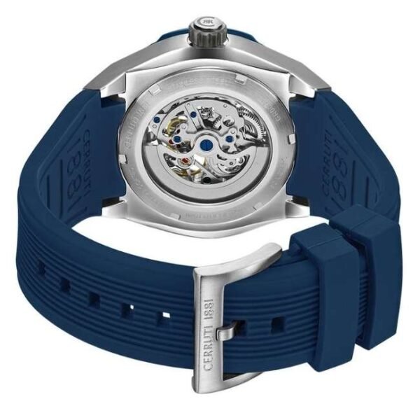cerruti silicon blue men men watch ceciwgr0073601