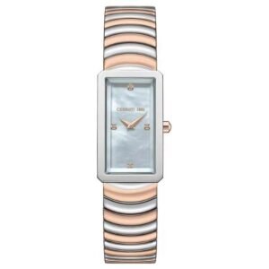 cerruti stainless steel bi-colour women women watch ceciwlg0086203