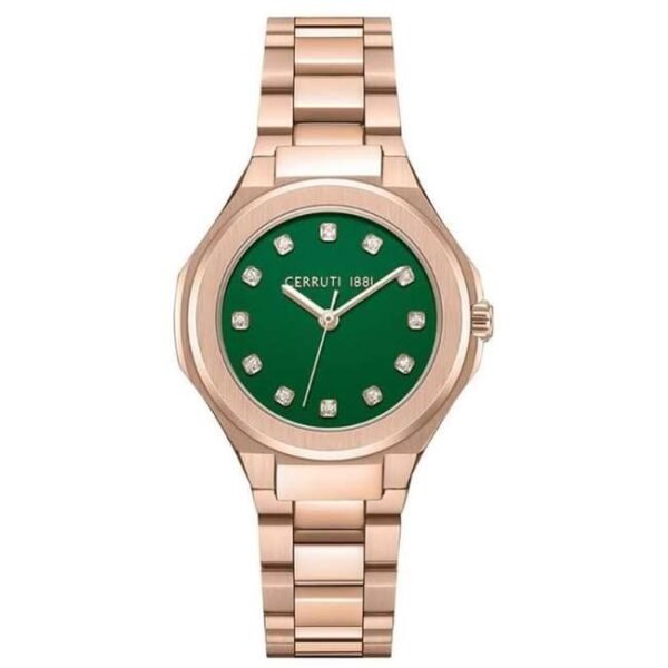 cerruti stainless steel rose gold women women watch ceciwlg0086401