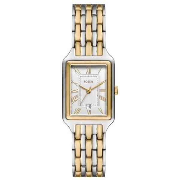 Fossil Raquel Three-Hand Date Two-Tone Stainless Steel Watch - ES5368