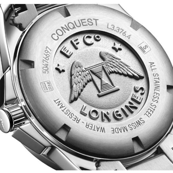 longines stainless steel silver women watch l33764966