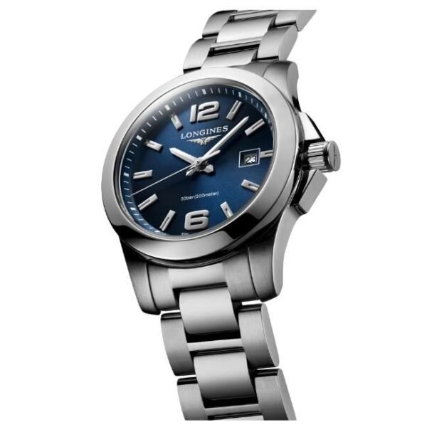 longines stainless steel silver women watch l33764966