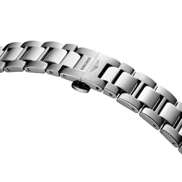 longines stainless steel silver women watch l33764966